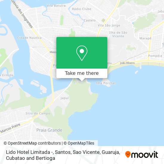 Lido Hotel Limitada - map