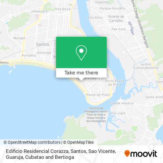Edificio Residencial Corazza map