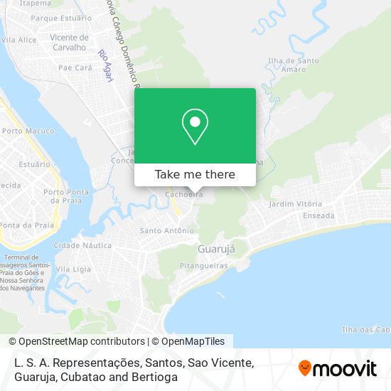 L. S. A. Representações map