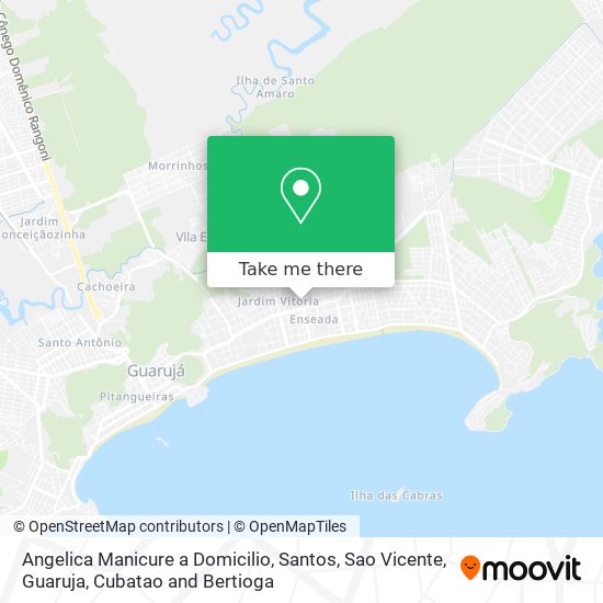 Angelica Manicure a Domicilio map