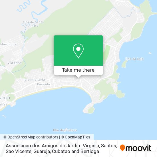 Associacao dos Amigos do Jardim Virginia map