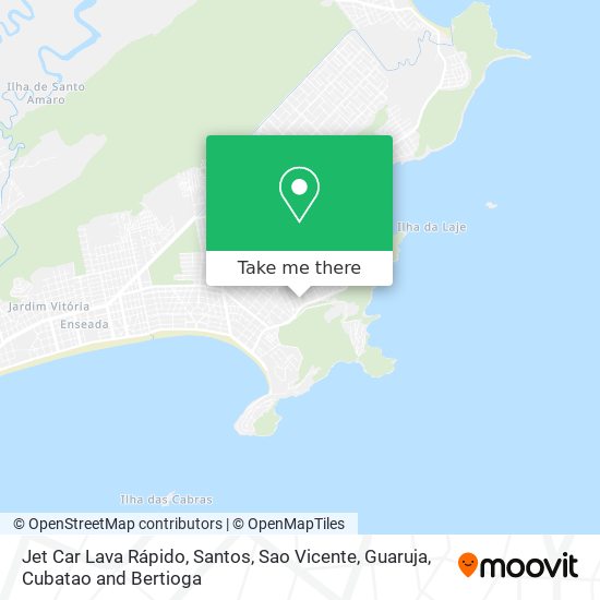 Jet Car Lava Rápido map