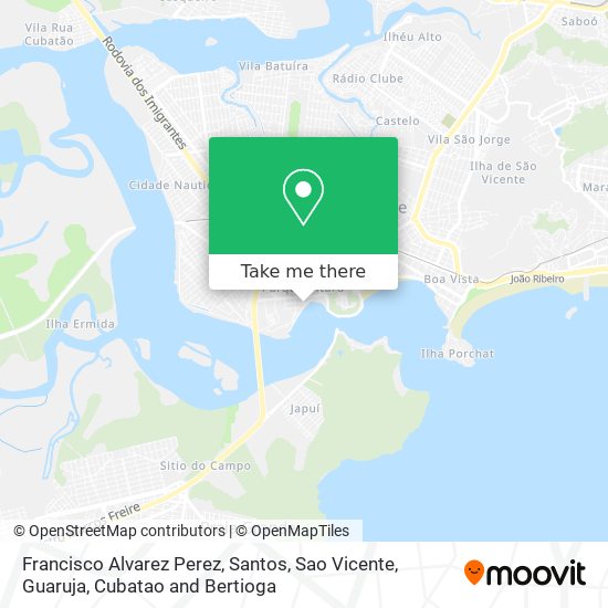 Francisco Alvarez Perez map