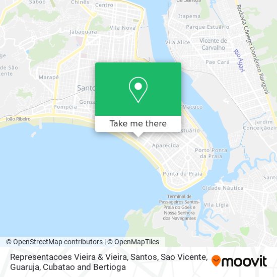 Representacoes Vieira & Vieira map