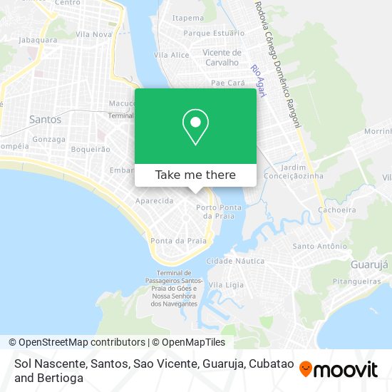 Sol Nascente map