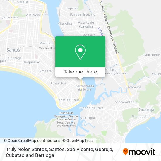 Truly Nolen Santos map