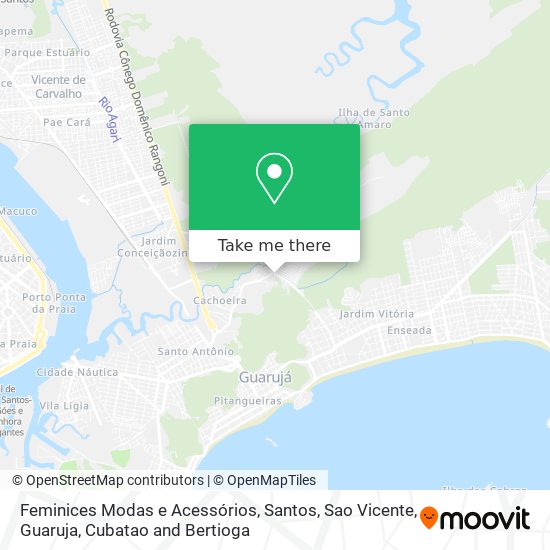 Feminices Modas e Acessórios map