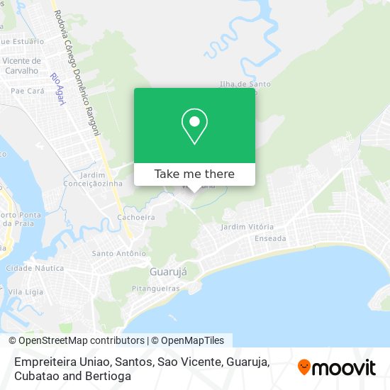 Empreiteira Uniao map