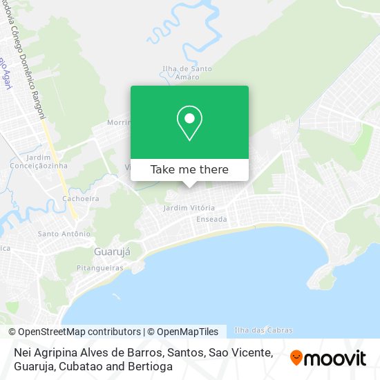 Nei Agripina Alves de Barros map