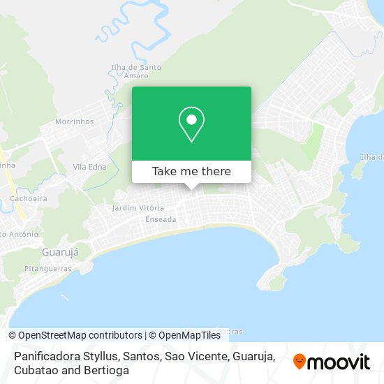 Panificadora Styllus map