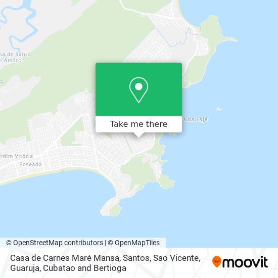 Casa de Carnes Maré Mansa map