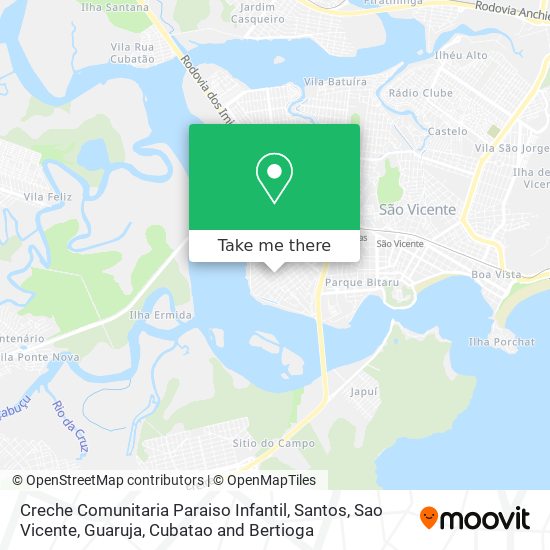 Creche Comunitaria Paraiso Infantil map