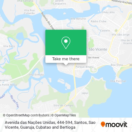 Avenida das Nações Unidas, 444-594 map