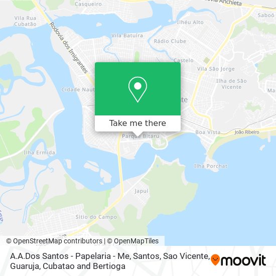 A.A.Dos Santos - Papelaria - Me map