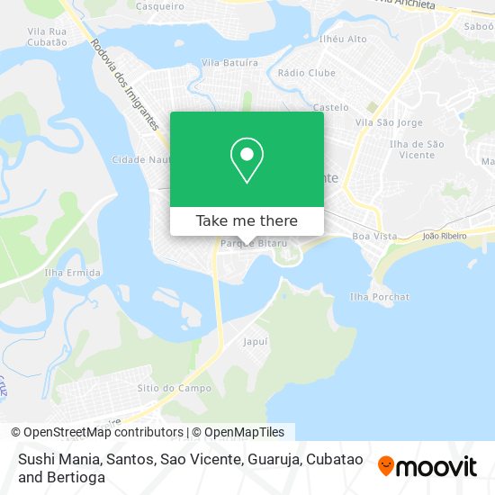 Sushi Mania map