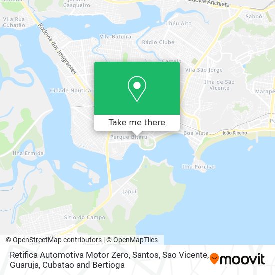 Retifica Automotiva Motor Zero map