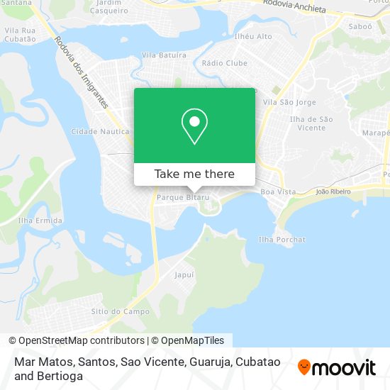 Mar Matos map