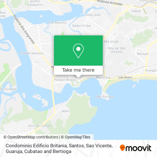 Condominio Edificio Britania map