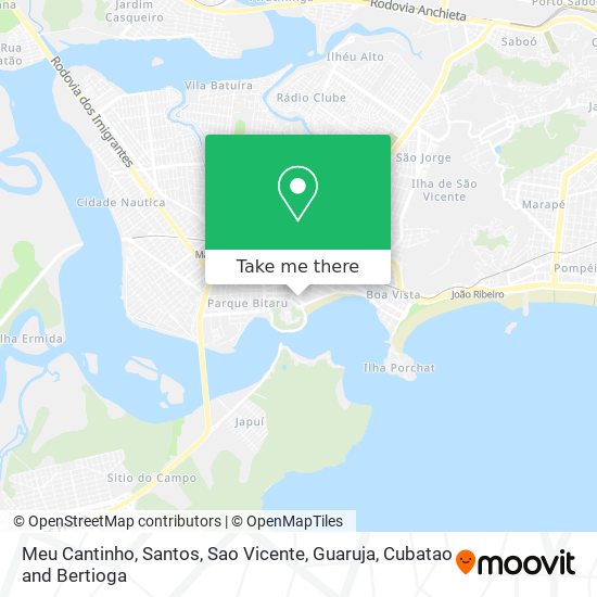 Meu Cantinho map