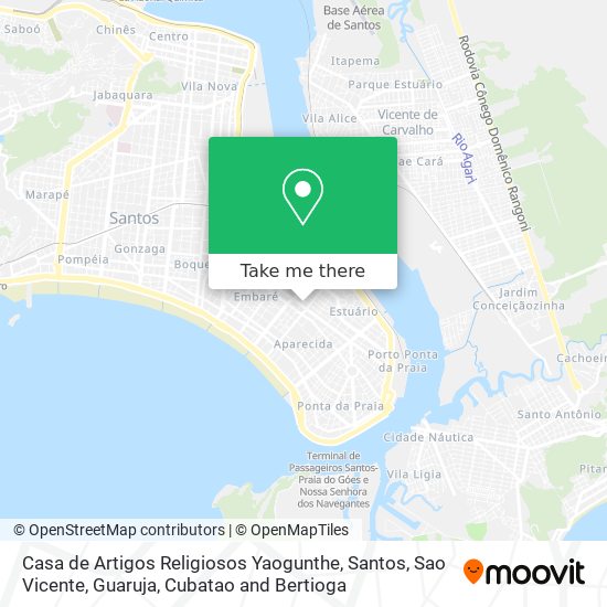 Casa de Artigos Religiosos Yaogunthe map