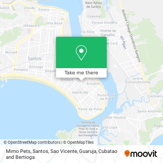 Mimo Pets map