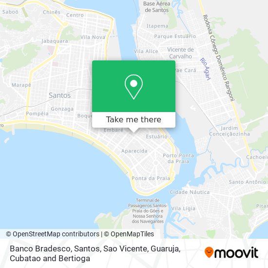 Banco Bradesco map
