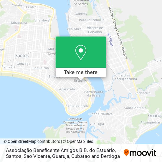 Associação Beneficente Amigos B.B. do Estuário map