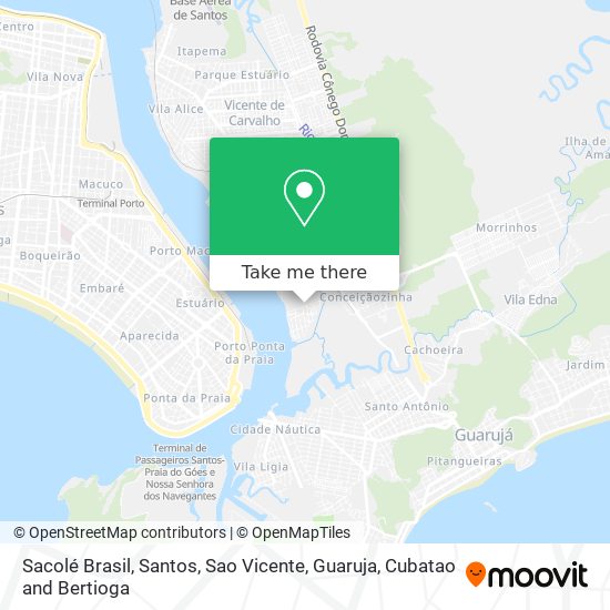 Sacolé Brasil map