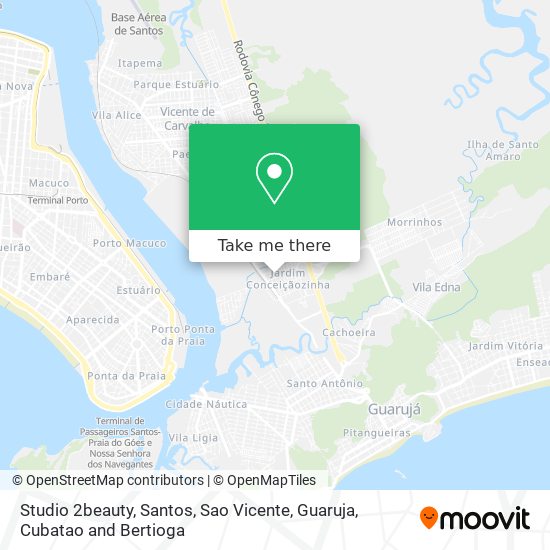 Studio 2beauty map