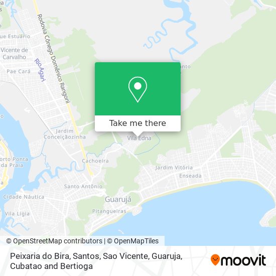 Peixaria do Bira map