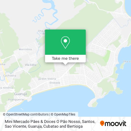 Mini Mercado Pães & Doces O Pão Nosso map