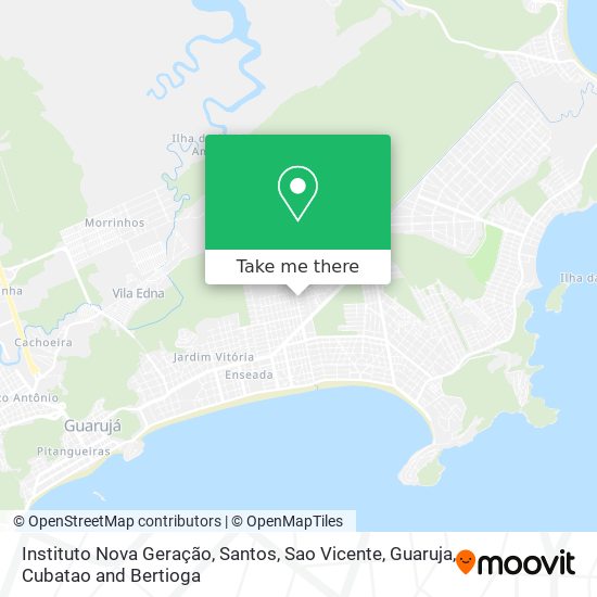 Instituto Nova Geração map