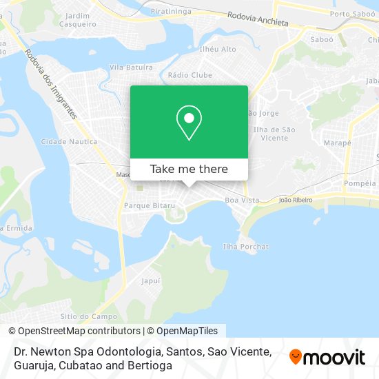Dr. Newton Spa Odontologia map