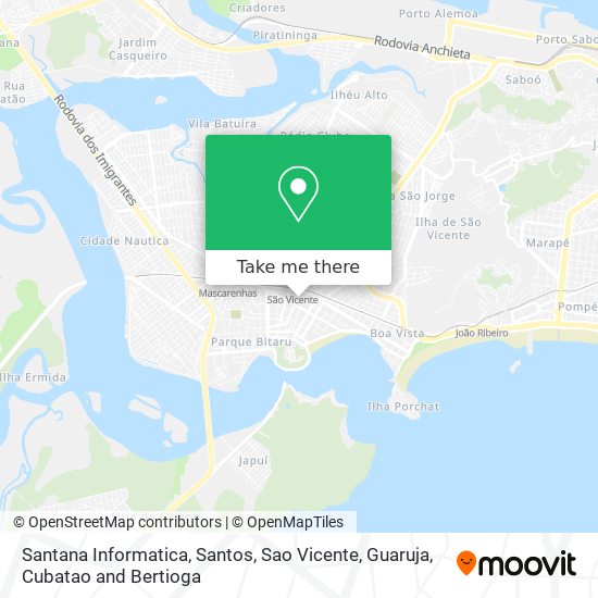 Santana Informatica map