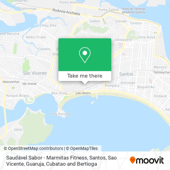 Saudável Sabor - Marmitas Fitness map