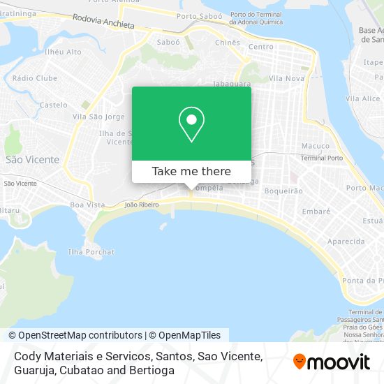 Cody Materiais e Servicos map