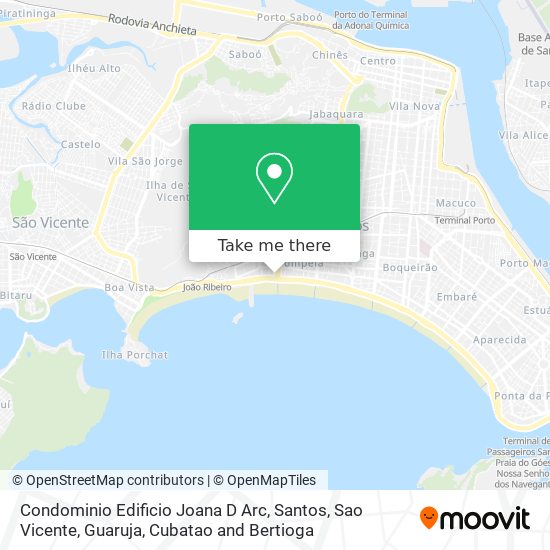 Condominio Edificio Joana D Arc map