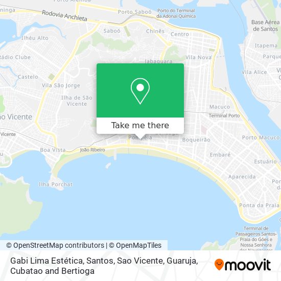 Mapa Gabi Lima Estética