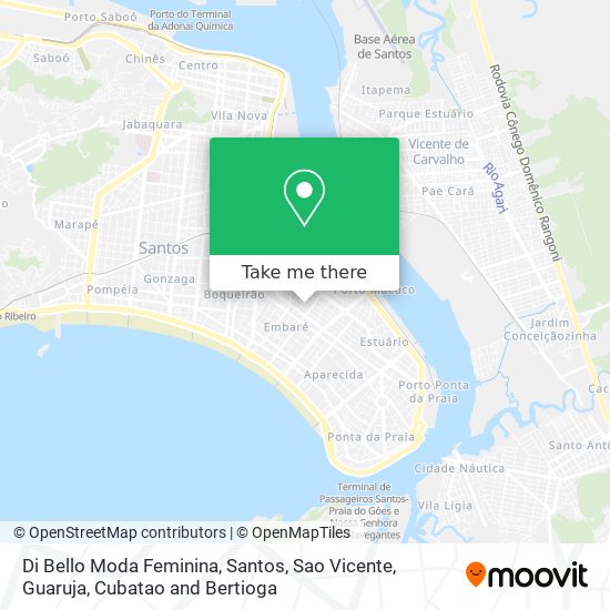 Di Bello Moda Feminina map