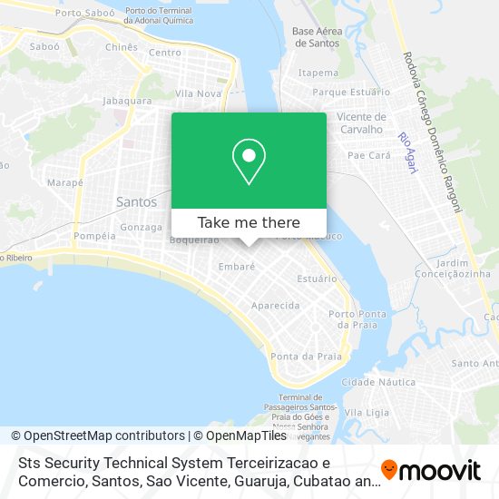 Sts Security Technical System Terceirizacao e Comercio map