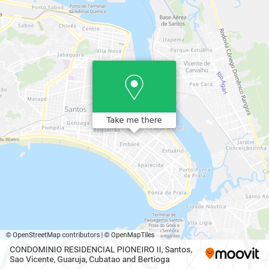 CONDOMINIO RESIDENCIAL PIONEIRO II map