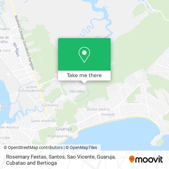 Rosemary Festas map