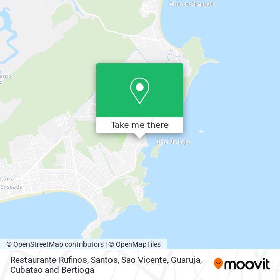 Mapa Restaurante Rufinos