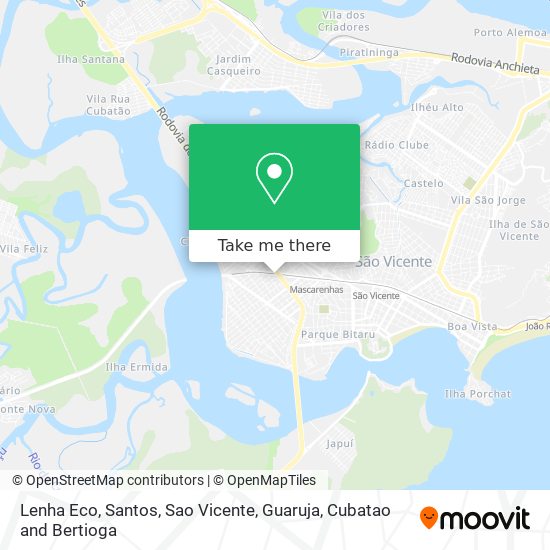 Lenha Eco map