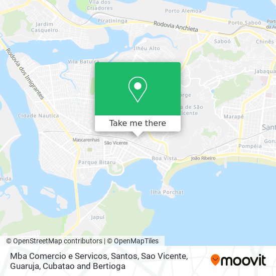 Mba Comercio e Servicos map