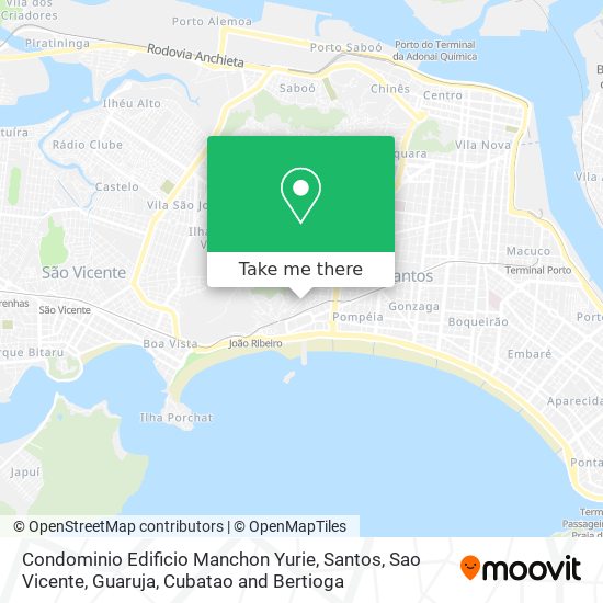 Condominio Edificio Manchon Yurie map