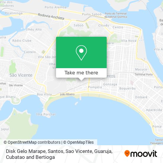 Disk Gelo Marape map