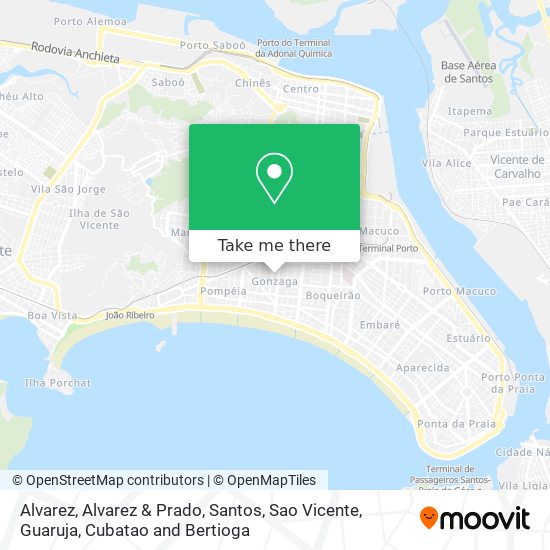Alvarez, Alvarez & Prado map