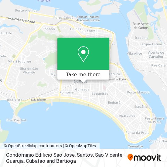 Mapa Condominio Edificio Sao Jose