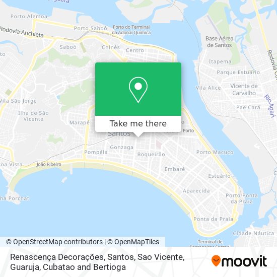 Renascença Decorações map